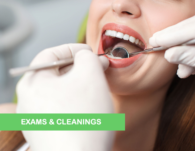 Concord Family Dentist Exams and Cleanings
